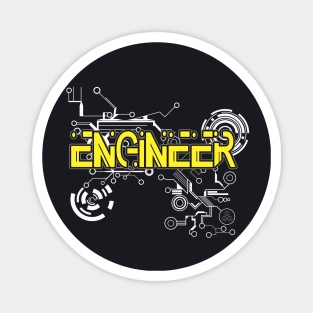 Engineering Technician Engineer Gifts Magnet